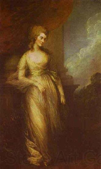 Thomas Gainsborough Georgiana, Duchess of Devonshire France oil painting art